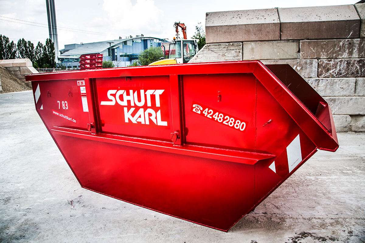 Absetzer Absetzcontainer Container Schutt Karl Nürnberg